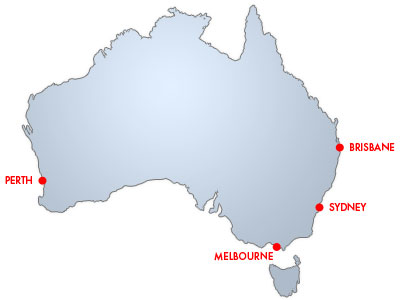 CFO Locations Across Australia